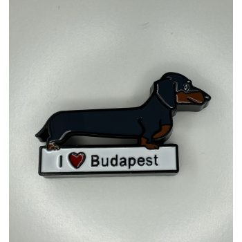 I Love Budapest – Tacsi Edition hűtőmágnes