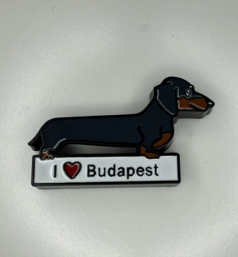 I Love Budapest – Tacsi Edition hűtőmágnes