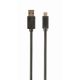GEMBIRD kábel USB 3.0 A-C, M/M 3m, fekete