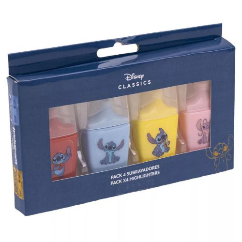 Stitch – Mini szövegkiemelő szett (4 db-os)