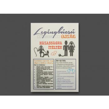 Legénybúcsú – Extra Kiadás Ajándék Újság