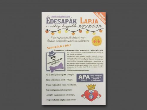 „Édesapák Lapja” – A Világ Legjobb Apukájának (Extra Kiadás)