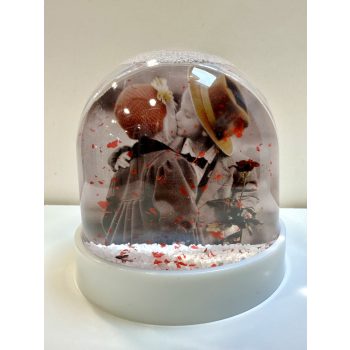 Örök emlék hógömb – 2 saját fényképpel