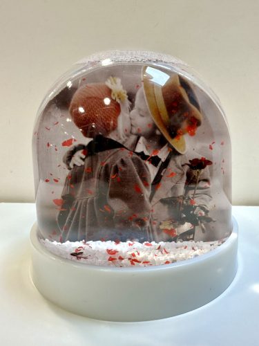 Örök emlék hógömb – 2 saját fényképpel