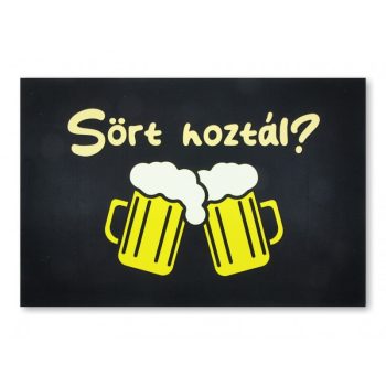   „Sört hoztál?” – Vicces sörös lábtörlő (60×40 cm)