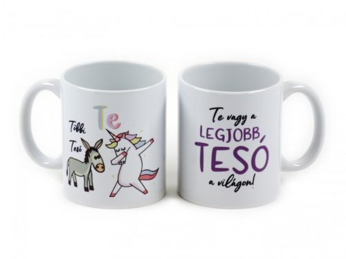 „Te vagy a legjobb Tesó a világon!” – ajándék bögre