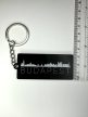 Budapest Skyline fekete prémium kulcstartó