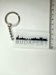 Budapest Skyline minimalista kulcstartó