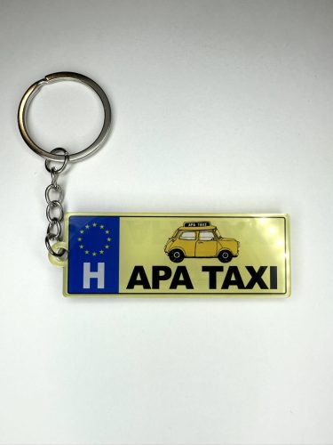„Apa Taxi” vicces kulcstartó