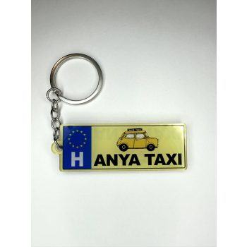 „Anya Taxi” vicces kulcstartó