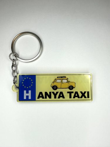 „Anya Taxi” vicces kulcstartó