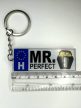 „Mr. Perfect” vicces rendszámtábla kulcstartó