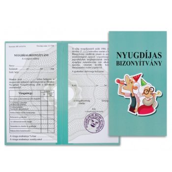   „Nyugdíjas bizonyítvány” – humoros ajándék oklevél