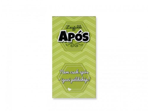 „Legjobb Após” – elismerő hűtőmágnes