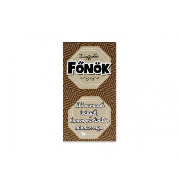 Legjobb Főnök – Motivációs hűtőmágnes