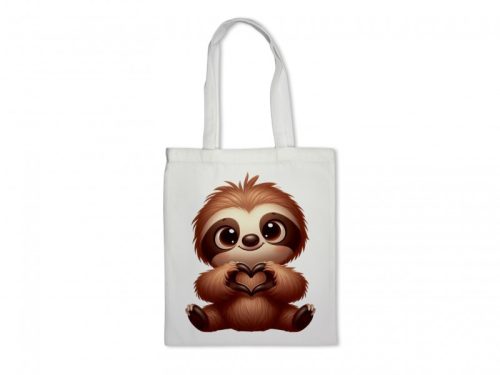 Cuki lajháros vászontáska – szerethető és praktikus shopper (35×40 cm)
