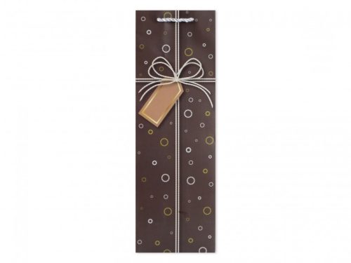 Elegáns Italos Ajándéktasak Címkével – Dísztasak (12×9×36 cm)