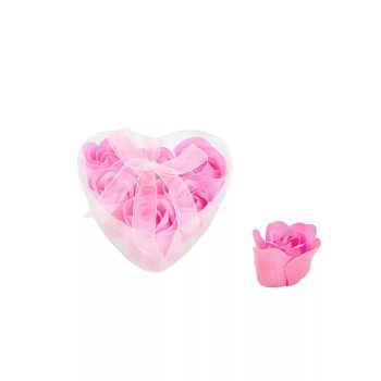 Szívbe zárt szapparózsák – rózsaszín ajándékcsomag