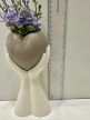 Elegancia Szíve – design kaspó (bézs)