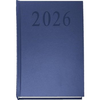Sakota 2026 A5 napi beosztású kék határidőnapló