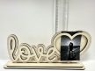 Love Frame – Romantikus fa fényképtart