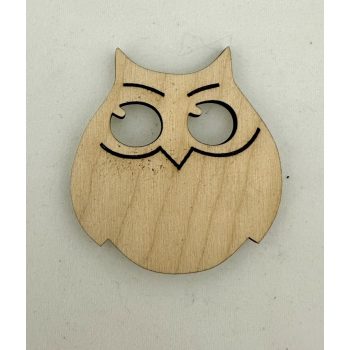Lézervágott Bagoly