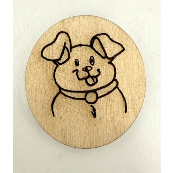 Vidám Kutyus Hűtőmágnes