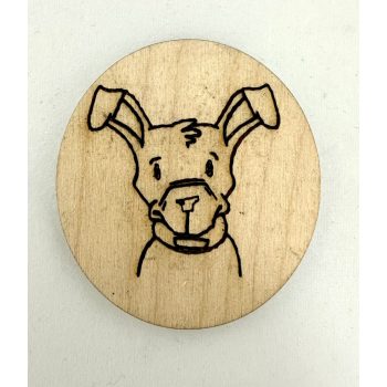 Bájos Kiskutya Hűtőmágnes