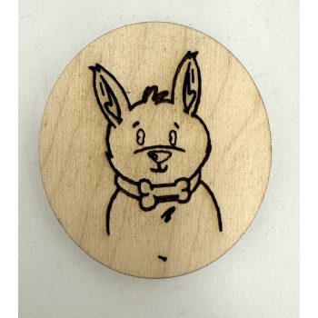 Nyuszifül Kedvenc Hűtőmágnes