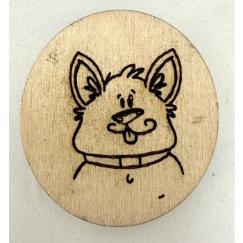 Vidám Mancs Hűtőmágnes