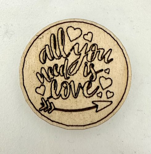 All You Need Is Love Hűtőmágnes