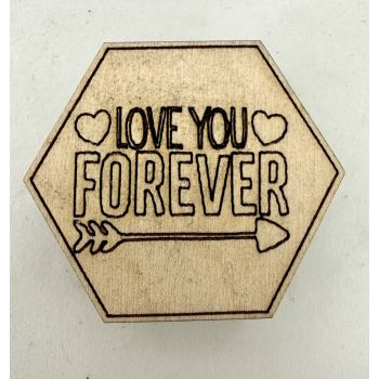 Örökké szeretlek Hűtőmágnes