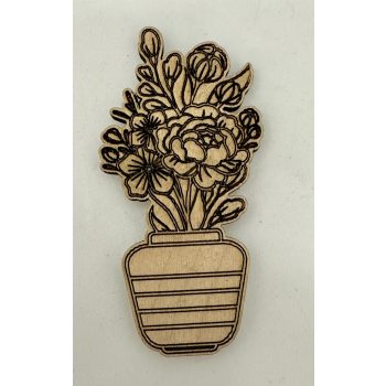 Virágcsokor Vázában Hűtőmágnes2