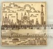 Budapest Hűtőmágnes Gravírozott