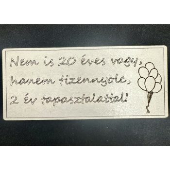   Születésnapi hűtőmágnes – egy kis humor minden kerek évfordulóra