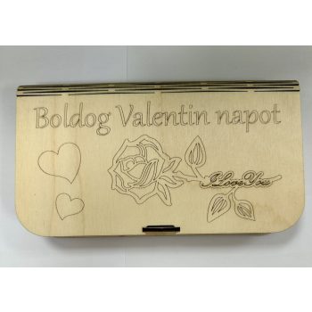   Boldog Valentin napot fa ajándékdoboz – Egyedi és különleges meglepetés
