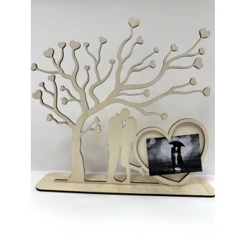 Szerelmes Emlékfa – Szívből Jövő Fotótartó