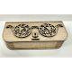 Lézervágott fa szemüvegtok – természetes stílus, biztonságos tárolás