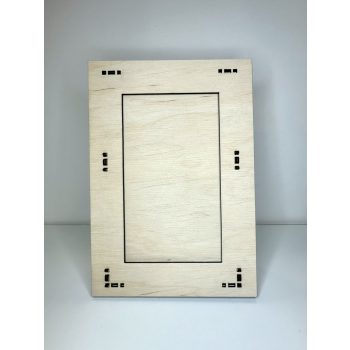 Nordic Natural – Lézervágott fa fényképkeret