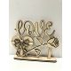 LOVE – Szívből Szóló Fa Dekoráció
