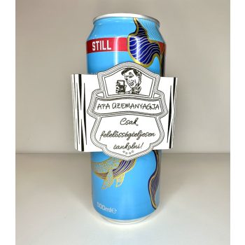 Apák Üzemanyaga - Egyedi Dobozos Italtartó