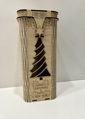 Fényfa Ünnepi Italtartó Doboz