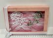 Különleges rózsa dekoráció díszdobozban