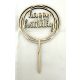 "Happy Birthday" Kör Dizájnú Lézervágott Fa Tábla
