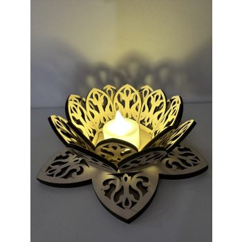 Lézervágott Lotus – Fény a nyugalomban