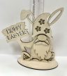 Húsvéti Nyuszis Manó „Hoppy Easter” Dekor
