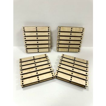   Raklap Alakú Poháralátétek - A Stílusos Lazítás Kiegészítője