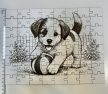 Kiskutya kalandja – Prémium fa puzzle díszdobozban