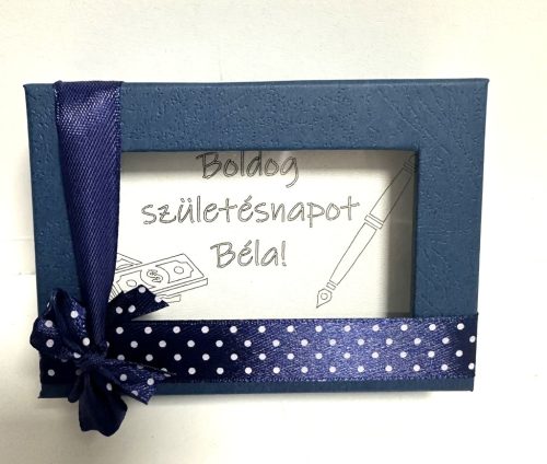 Születésnapi Ajándékdoboz – Egyedi Névre Szóló Gravírozással