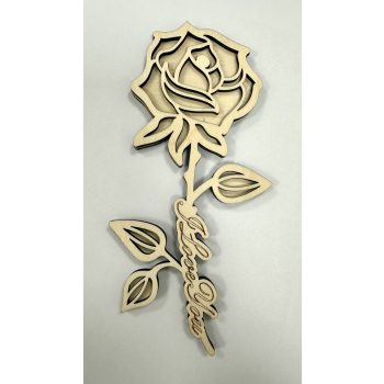 Örök Rózsa – Szerelmes Üzenet Fából